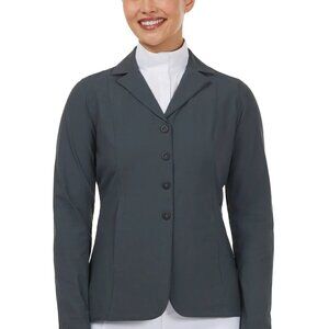NWT KERRITS Stretch Competitor Show Koat Size Large Color: Pine Horse Riding